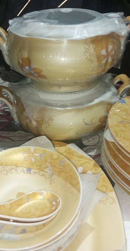 Marble Dinner set 7