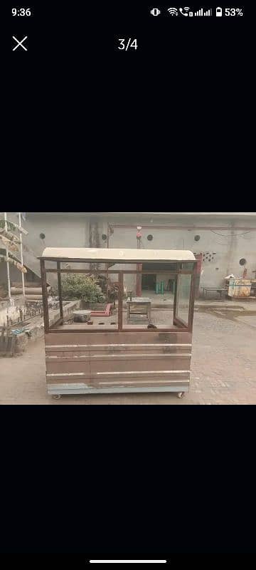 BURGER SHAWARMA COUNTER FOR SALE 0