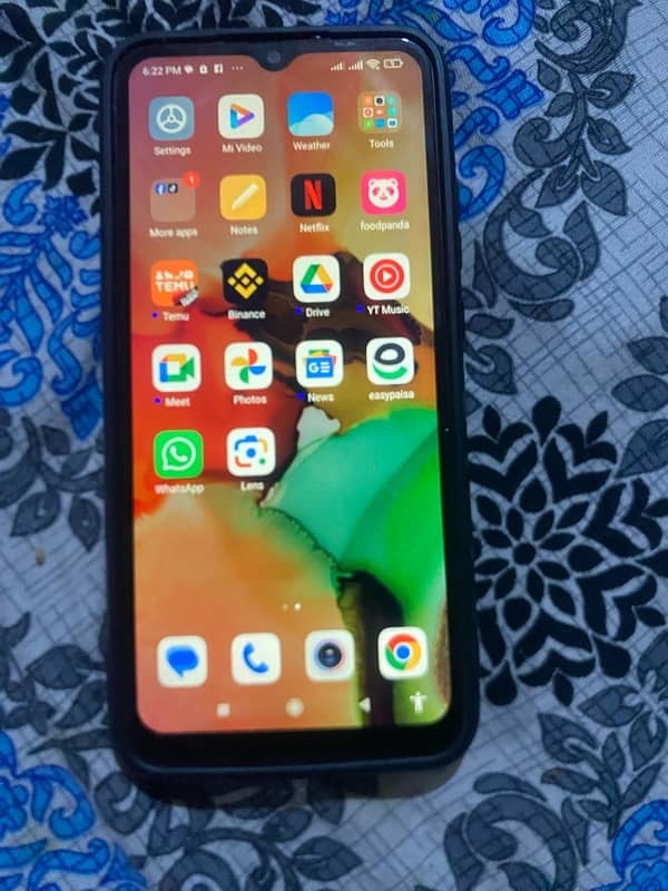 redmi 9c 4/128 with box for sale 0