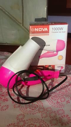 Nova mini Foldable hairdryer