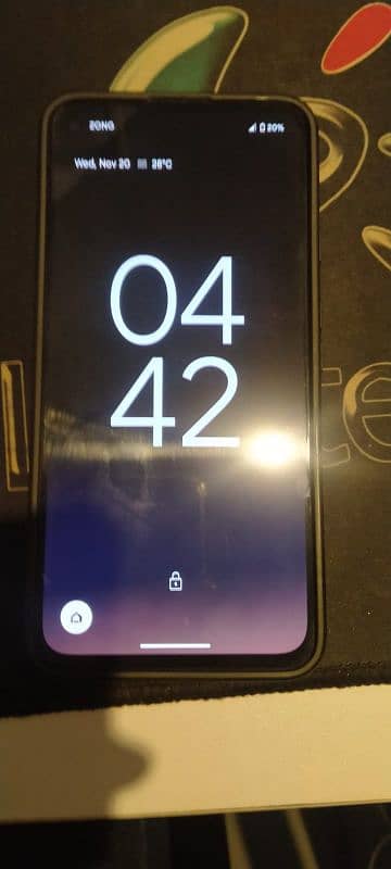 Google pixel 4A 5G with original Box , charger & 2 month sim time 4