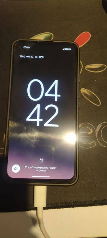 Google pixel 4A 5G with original Box , charger & 2 month sim time 5