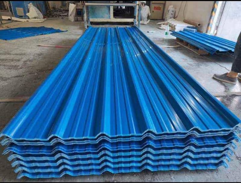 Upvc sheet. Plastic Sheet. Roofing sheet. kaprail sheet. Fiber glass shee 1