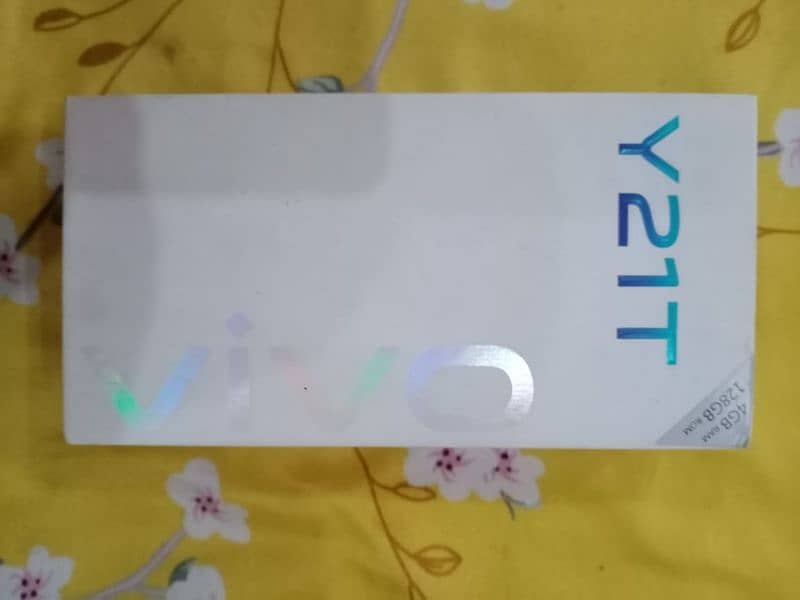 vivo y21t Mobile Light Blue Colour Genuine brand new condition 10