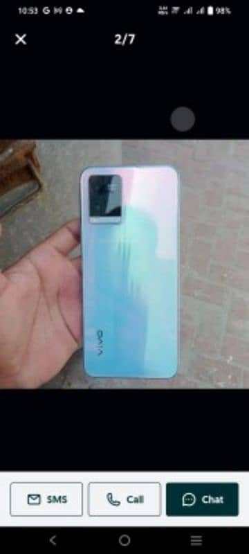 vivo y21t Mobile Light Blue Colour Genuine brand new condition 16