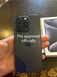 apple iPhone 15 Pro pta approved officially all accasaries warranty ma