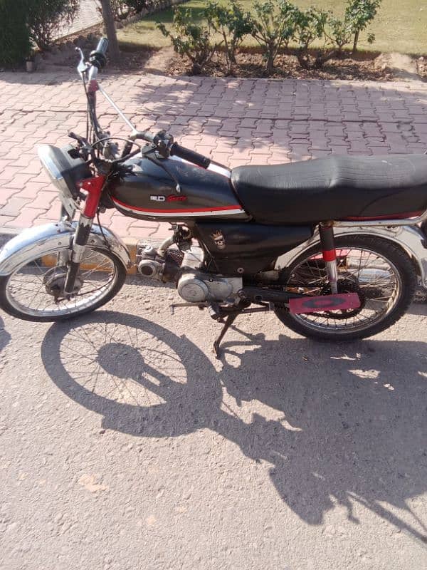 ch 70 cdi Honda bike good condition 7