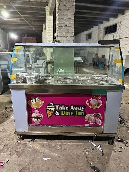 ice cream Display Chiller / Meat Chiller / Bakery Counter for sale 14