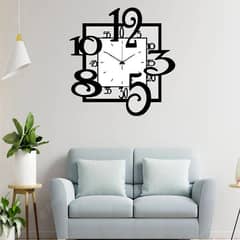 Wooden 3d Wall Clock/ Islamic Calligraphy Wall Hanging