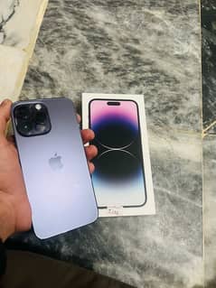 iphone 14 pro max pta proved physical dual sim  256 gb 88 health 10/10