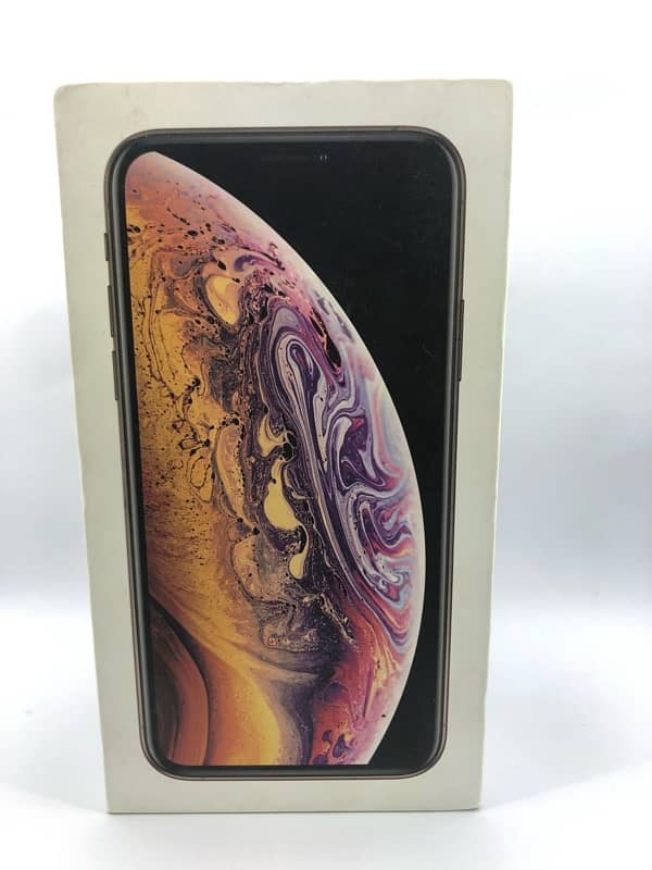 iPhone xs Pta Approved Gold Color with box 5