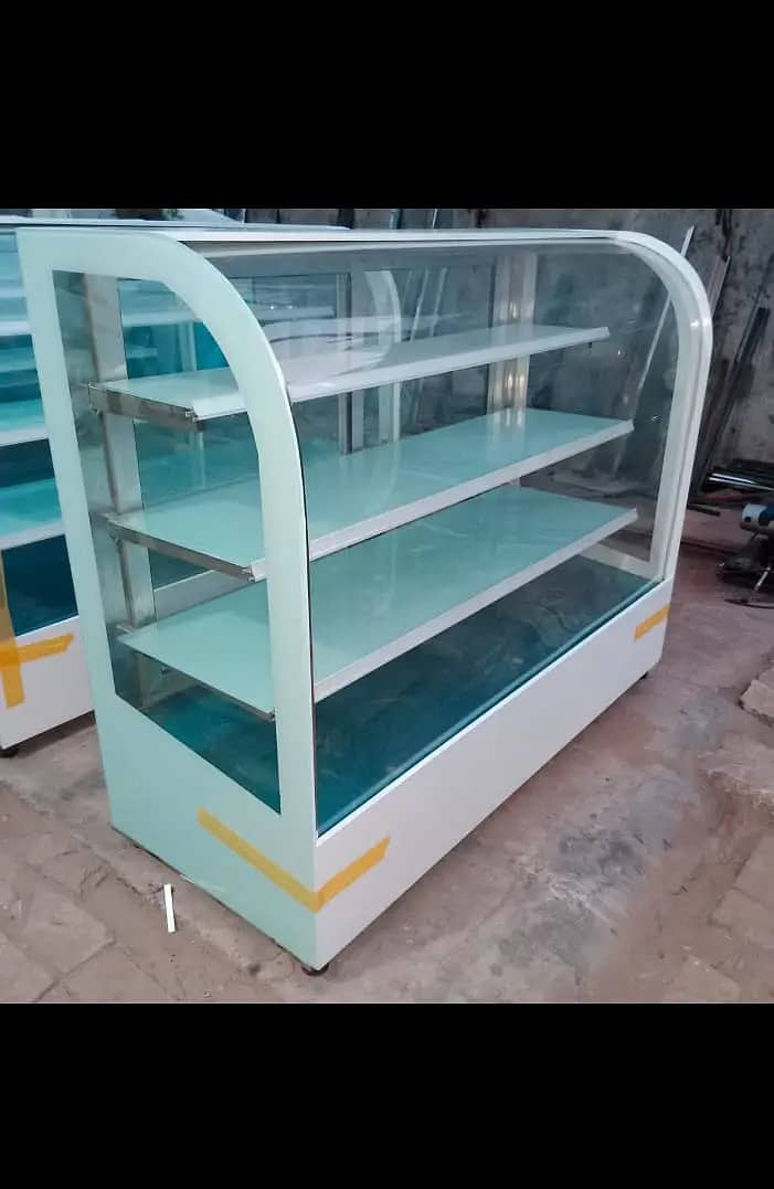 Cake Display Freezer Chiller / Meat Chiller /Salad Bar Bakery counter 8