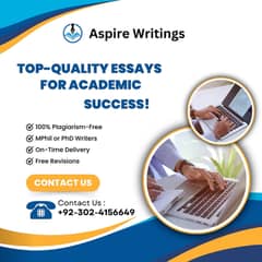 Assignment | Essays | Thesis Writing Services - Aspire Writings