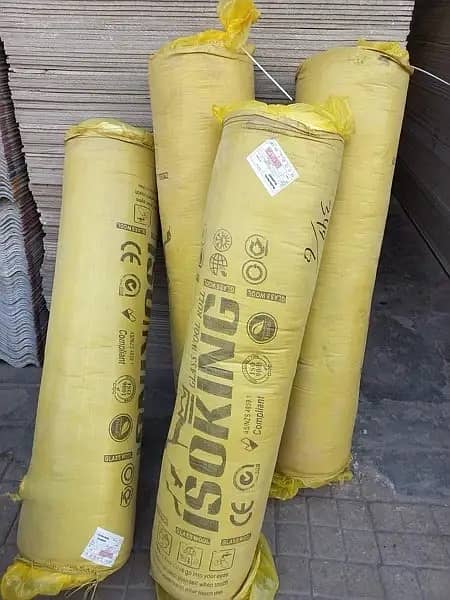 Glass wool Roll. Glass wool blanket. Heat resistant. Marequee insulation 1