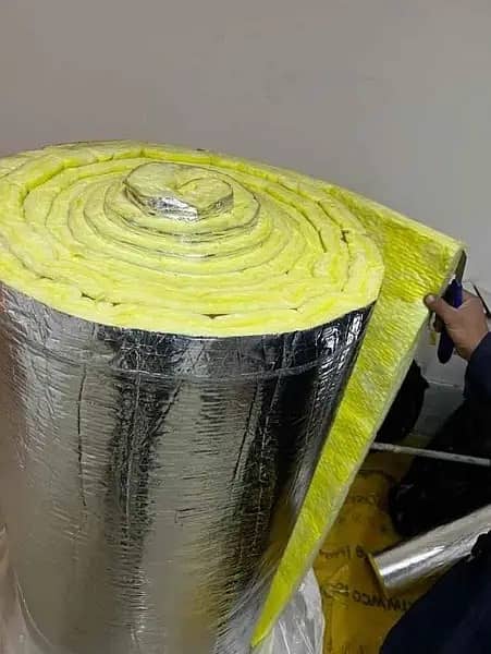 Glass wool Roll. Glass wool blanket. Heat resistant. Marequee insulation 8