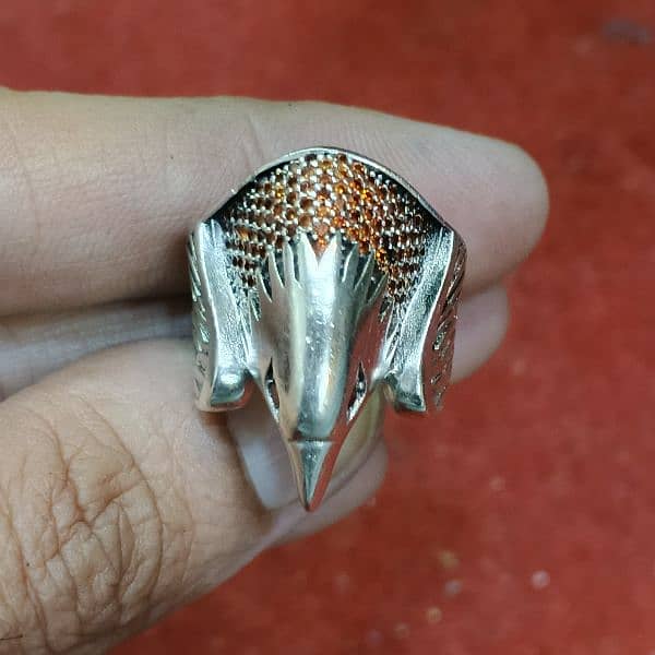 Silver Ring Eagle style 2