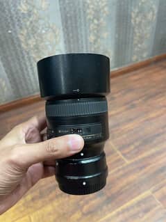 Nikon lense 85mm f1.8 G with FTZ adopter