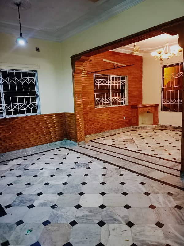 Beautiful Marble Flooring Ground Portion For Rent In I-10 0