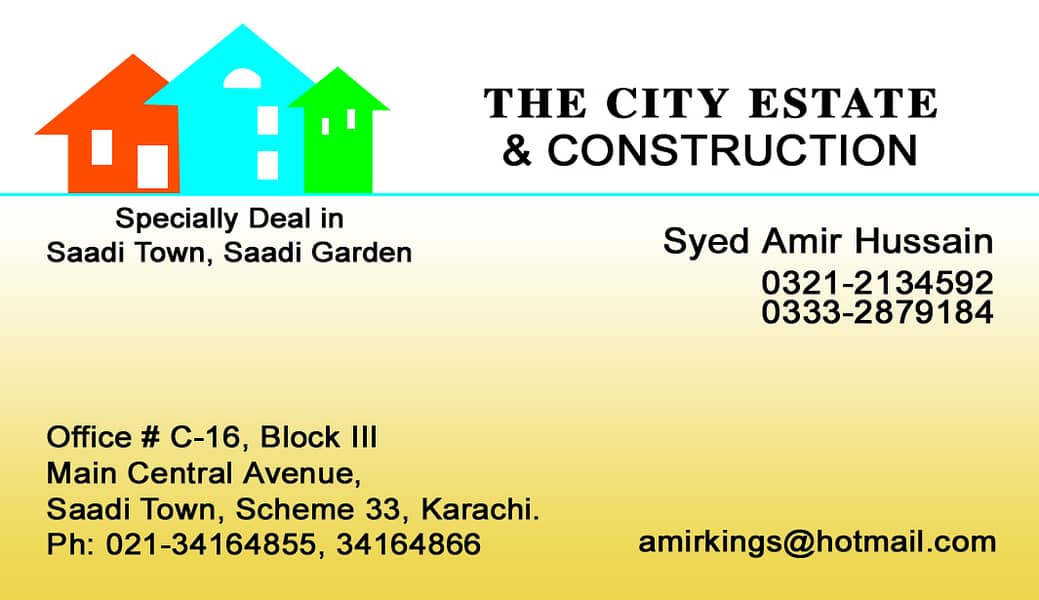 120, 240, 400 Sq Yd Plots Sell Purchase in Saadi Town And Saadi Garden 0