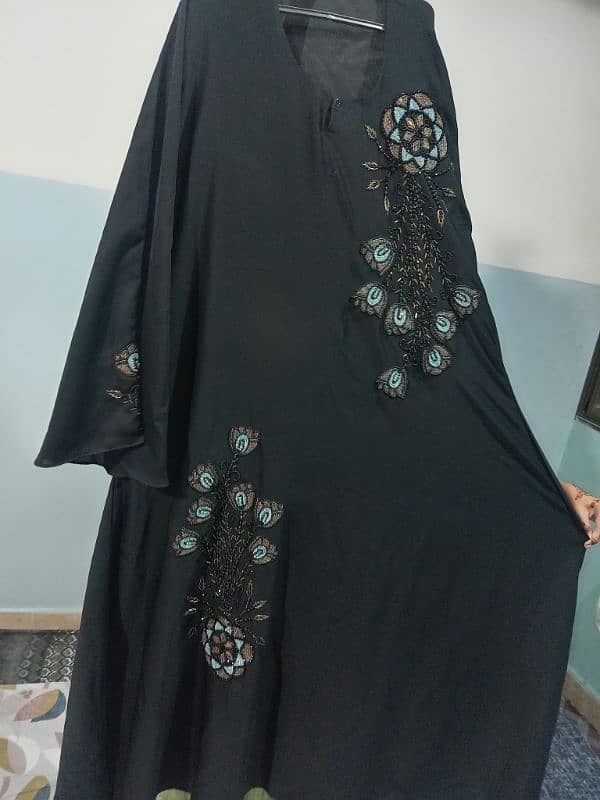 bridal abaya new stuff nida febric 2