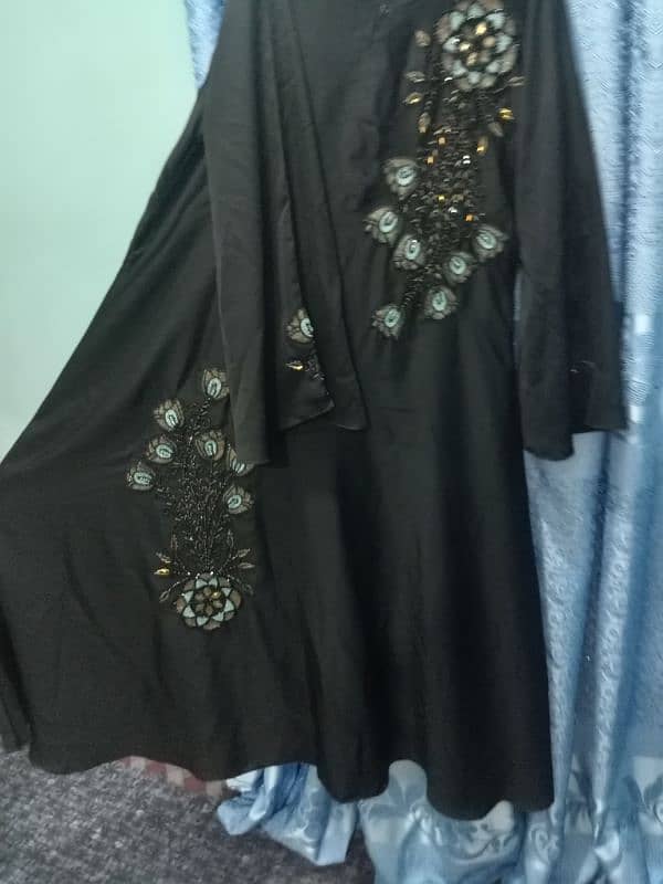 bridal abaya new stuff nida febric 3