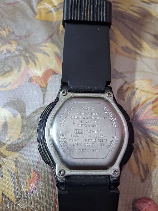 casio original wrist watch 1