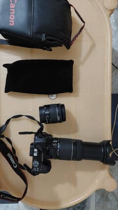 Canon eos 200d with two lenses