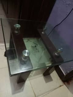 Glass Table Good Condition