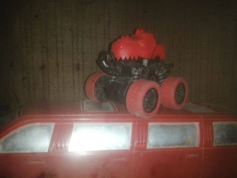 Dragon red monster truck 4X4 2