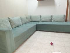 L shaped,7 seater sofa set