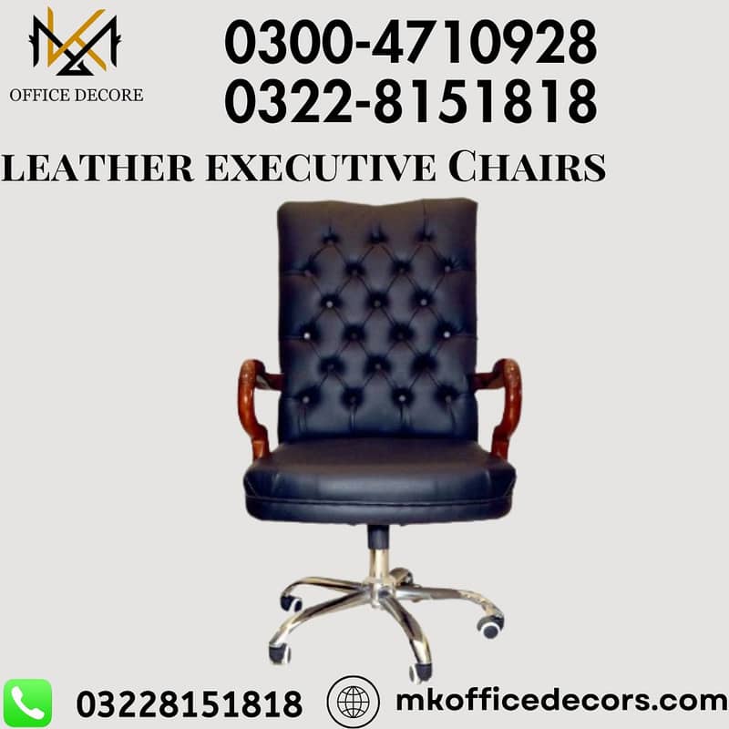 Executive Chairs|Wooden Revolving Chairs|Office Chairs 1