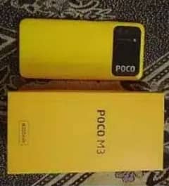 Poco M3 4/128 condition good original box