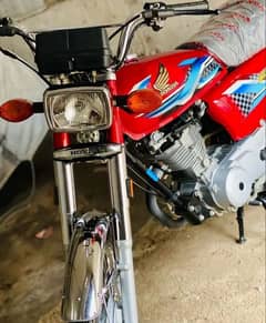 Honda 125 Red advance 2024 Voucher Zero Condition