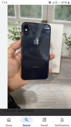 iPhone x. 10/10 condition. 256 GB.  Pta approved.   86 battery health