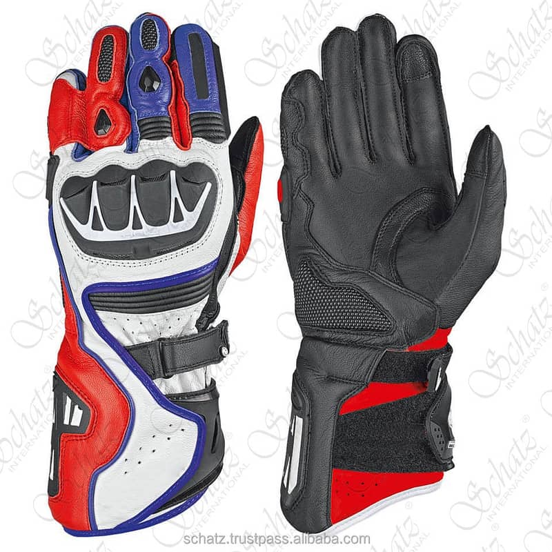 motorbike repsol heavy racing leather gloves alpinestar dinese KTM 3