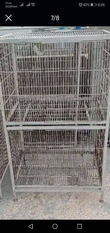 cage fore sale urgent all birds single piece 6500 ha 8