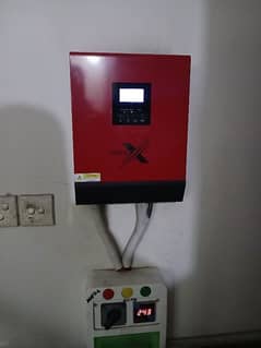 infiniX 3.2 KW off grid inverter with 350watt × 3 solar panels