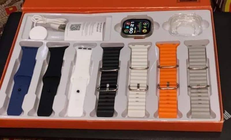 7 Straps Smart Watch 0