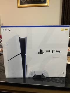 PS5 slim with disc new box pack 12 series