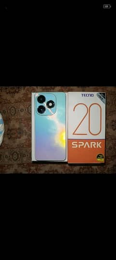 Tecno spark 20 8+8=16/256