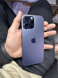 iphone 14 pro max 256gb deep purple color 10/10