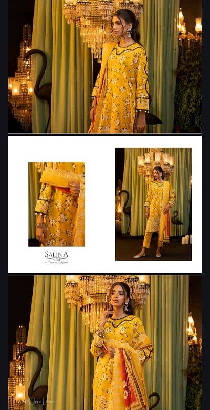 * SALINA  EMBROIDERD KHADDAR BY REGALIA 6