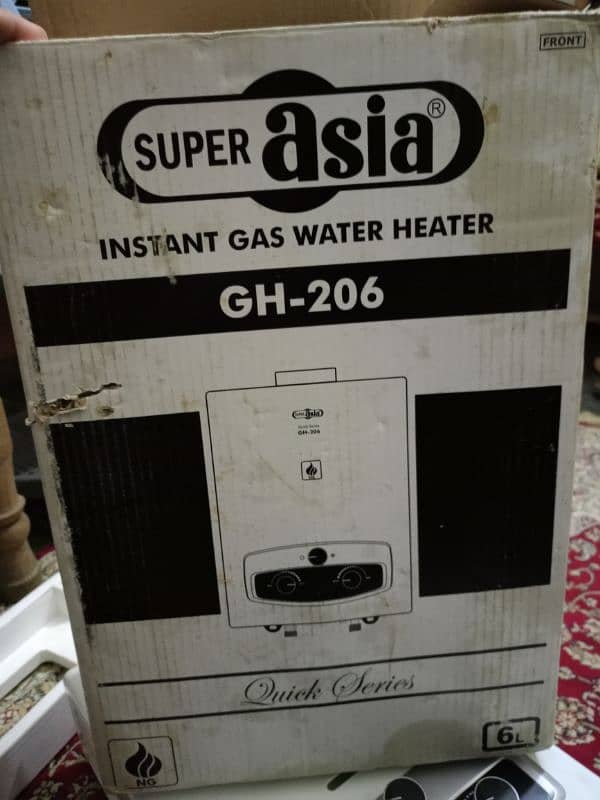 Instant Geyser 6 litter Just one season used 2