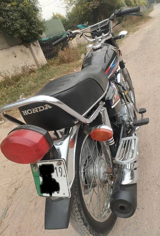 Honda CG 125 Model 2019 8