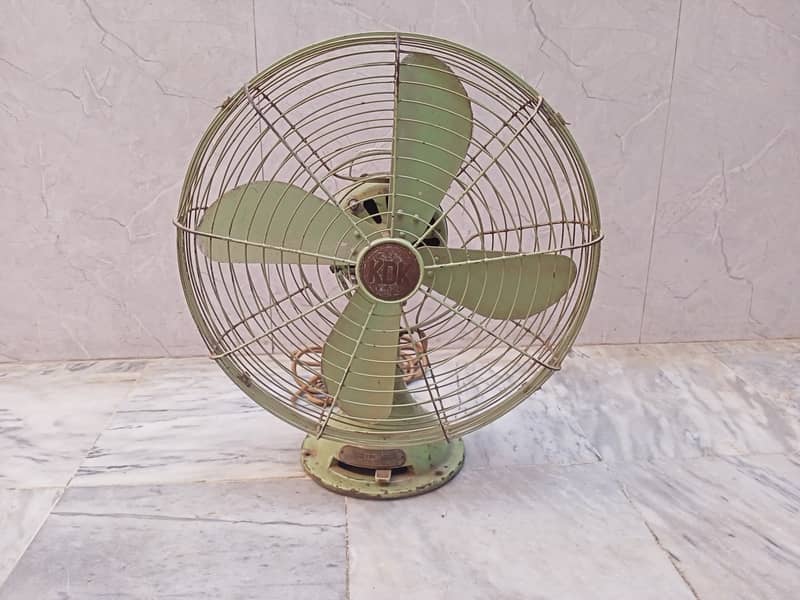 Antique KDK Table Fan 1960s Made in Japan 0