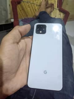 google pixel 4 128 gb face and eye scanner exchange possible