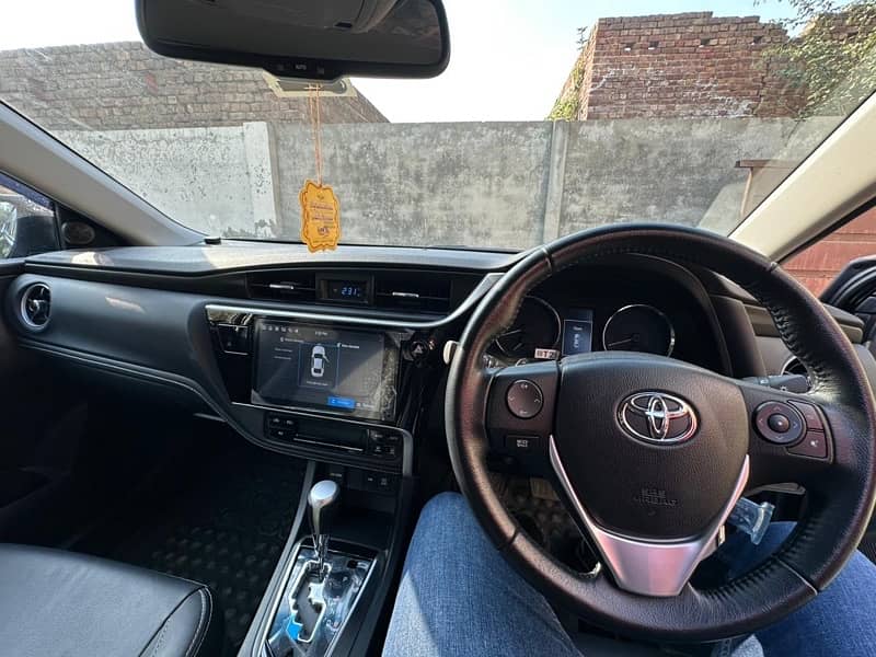 Toyota Corolla Altis Grande X black interior 7