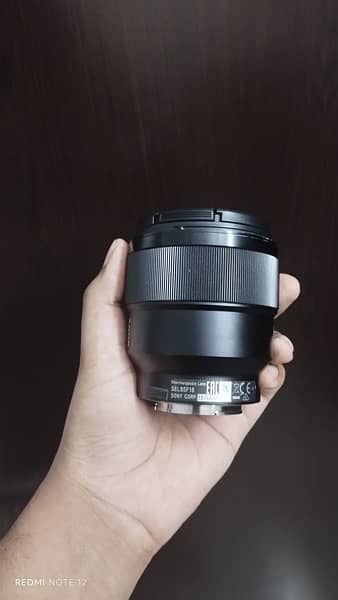 Sony 85mm 1.8 FE 1