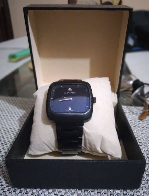 Movado Sapphire Cryspal Watch 0