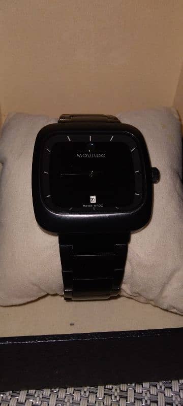 Movado Sapphire Cryspal Watch 1